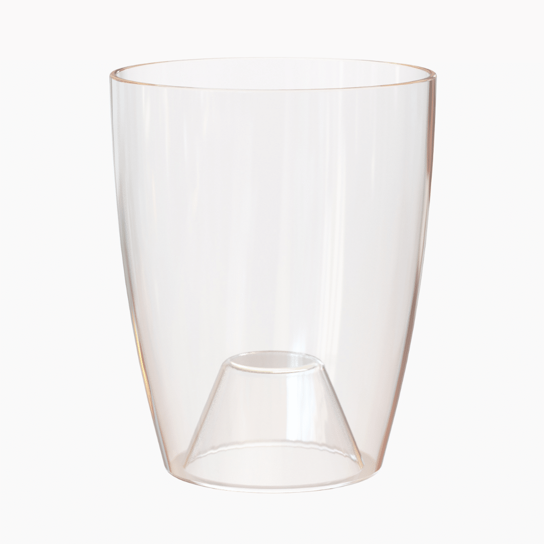 27 Transparent Orchid pot