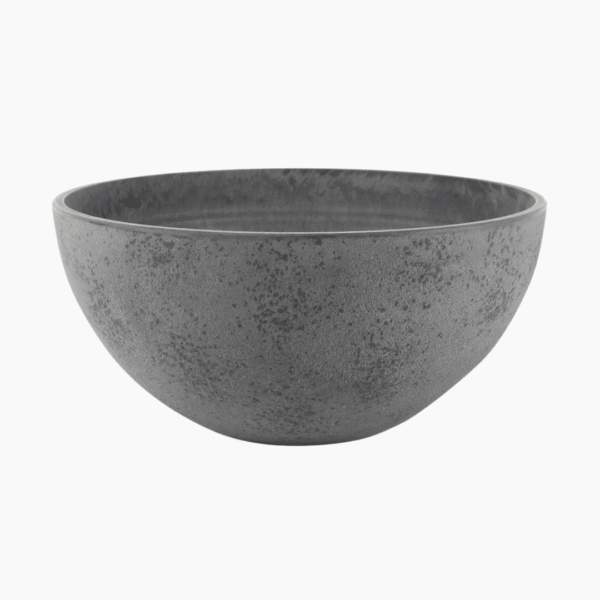 CeraMix Bowl Nova Concrete Grey | Sustainable Recycled Design | Ideal for Indoor & Outdoor Use - Image 2