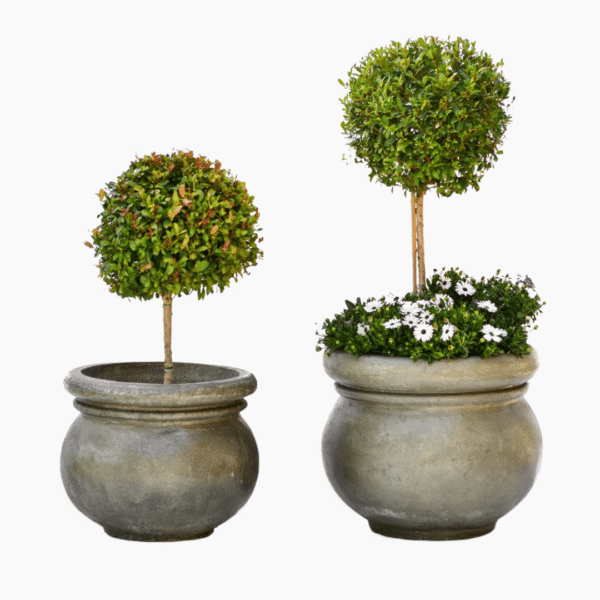 Vivaldi Fibre Cement Pot Round | Stylish Classic | Indoor & Outdoor Decorative Planter - Image 4