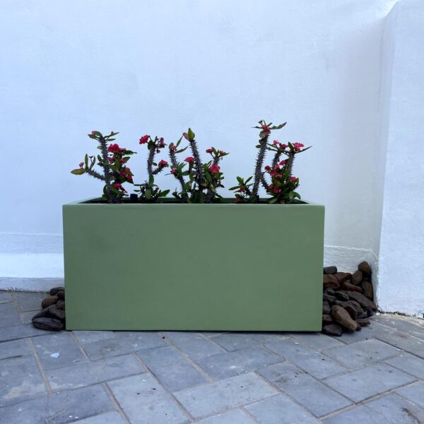 Boston Fibreglass Planter - Durable Indoor & Patio Plant Pot - Image 2