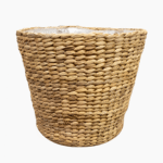 Ritse braided planter made from natural sustainable materials, ideal for indoor plants.