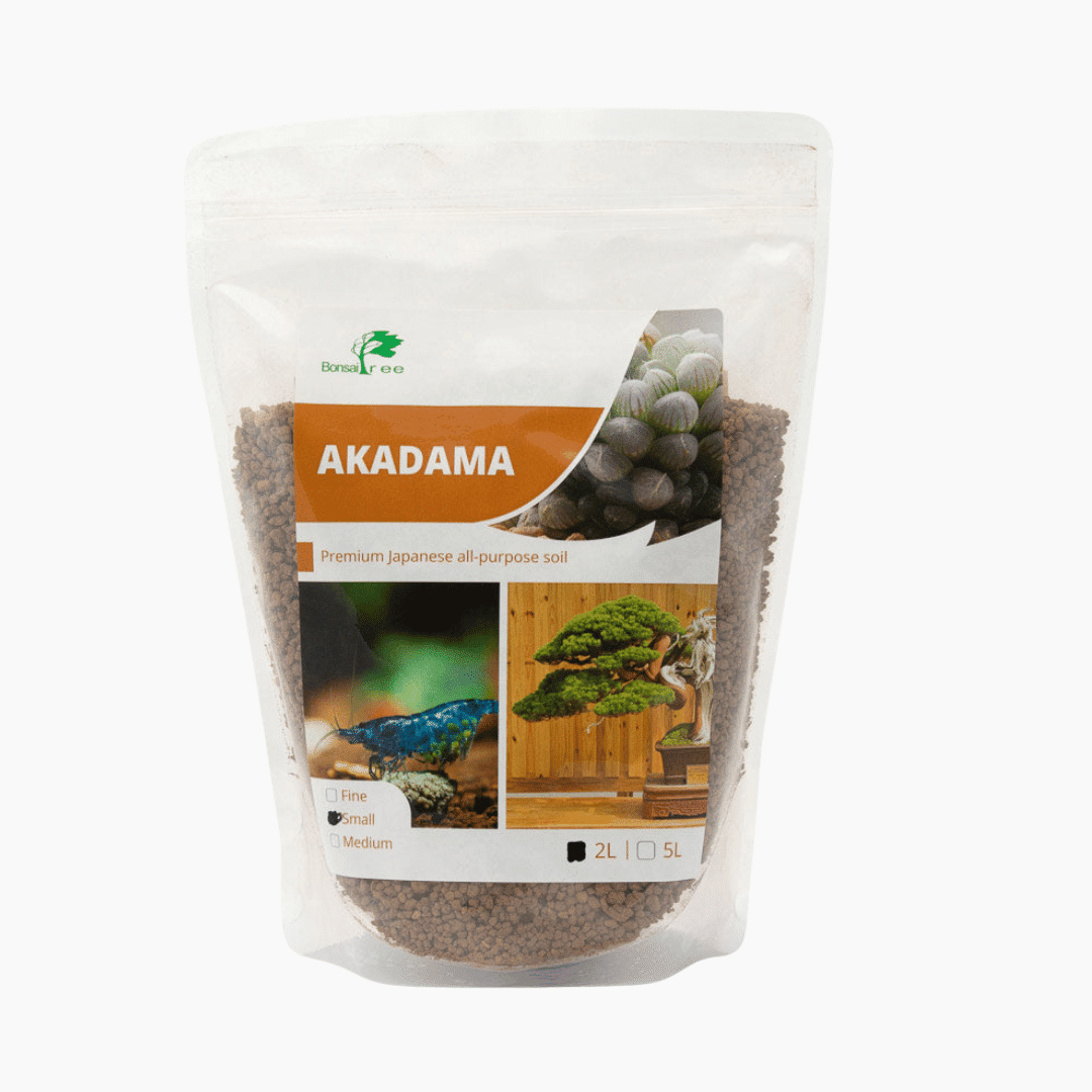 ibaraki-akadama-small-2l Ibaraki Hard Akadama small 3–5mm particles in natural earthy brown tones