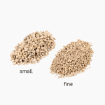 Fine Japanese Pumice (Hyuga) in 1–3mm particle size, pale and porous