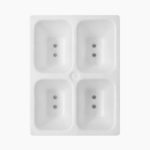 Polystyrene Seed Tray 4 Pack Multi Cell Propagation Trays