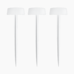 42.5cm Large Angled Plant Marker White Garden and Nursery Label